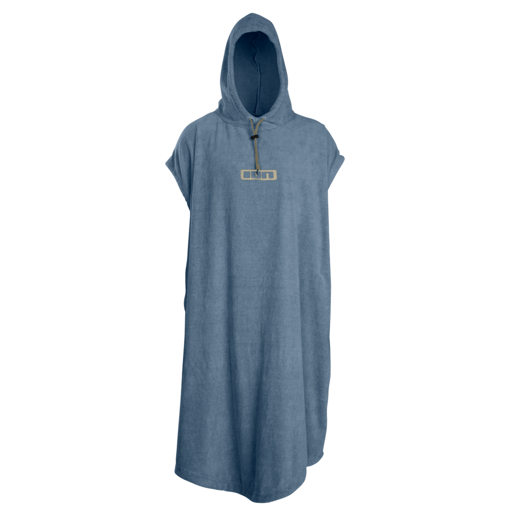 ION Change Poncho Steel Blue Front